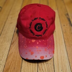 Red Cookies Baseball Cap NWOT